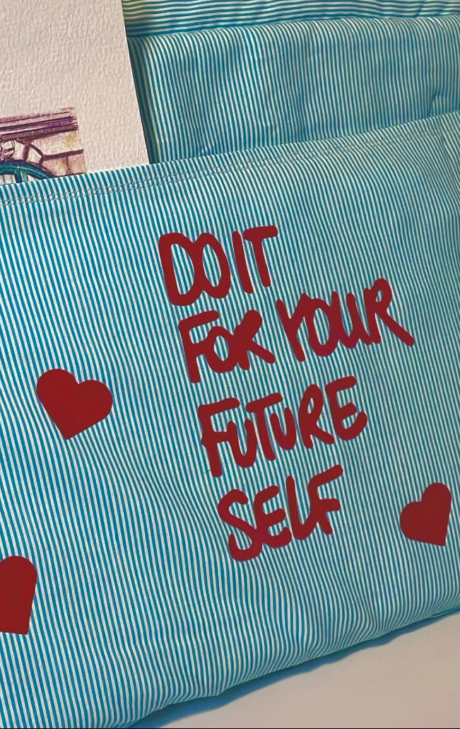 La housse d'ordinateur avec message