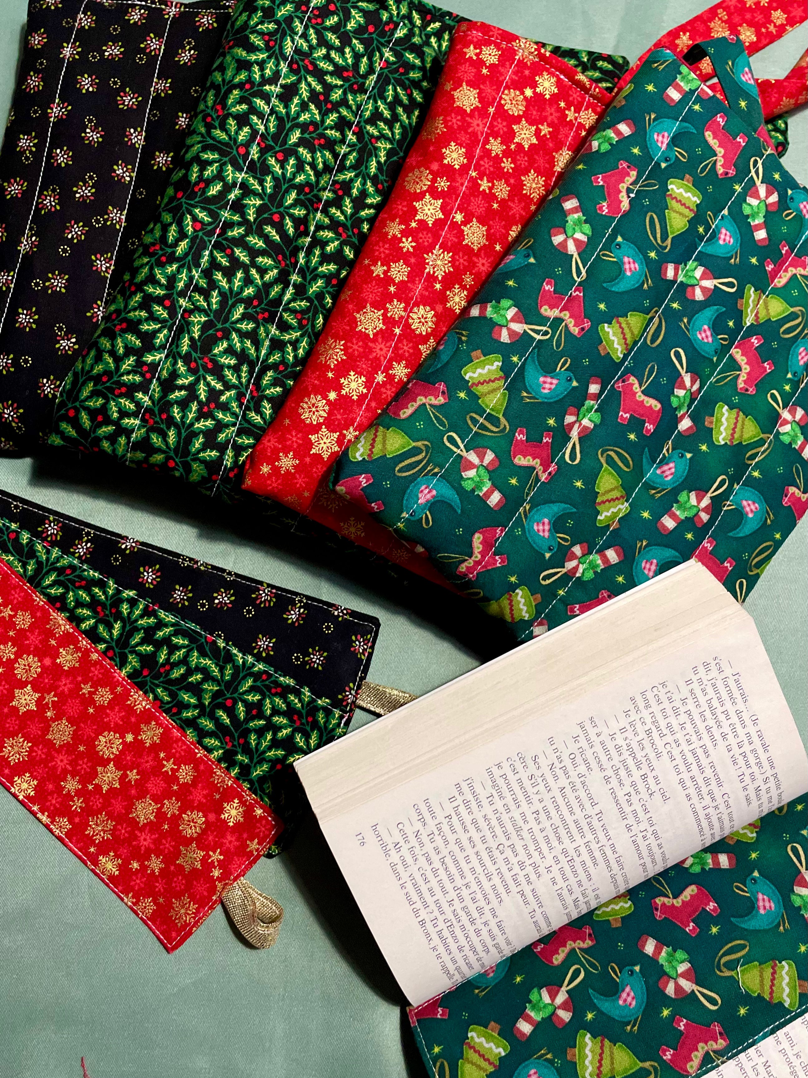 Housse de livre Noël