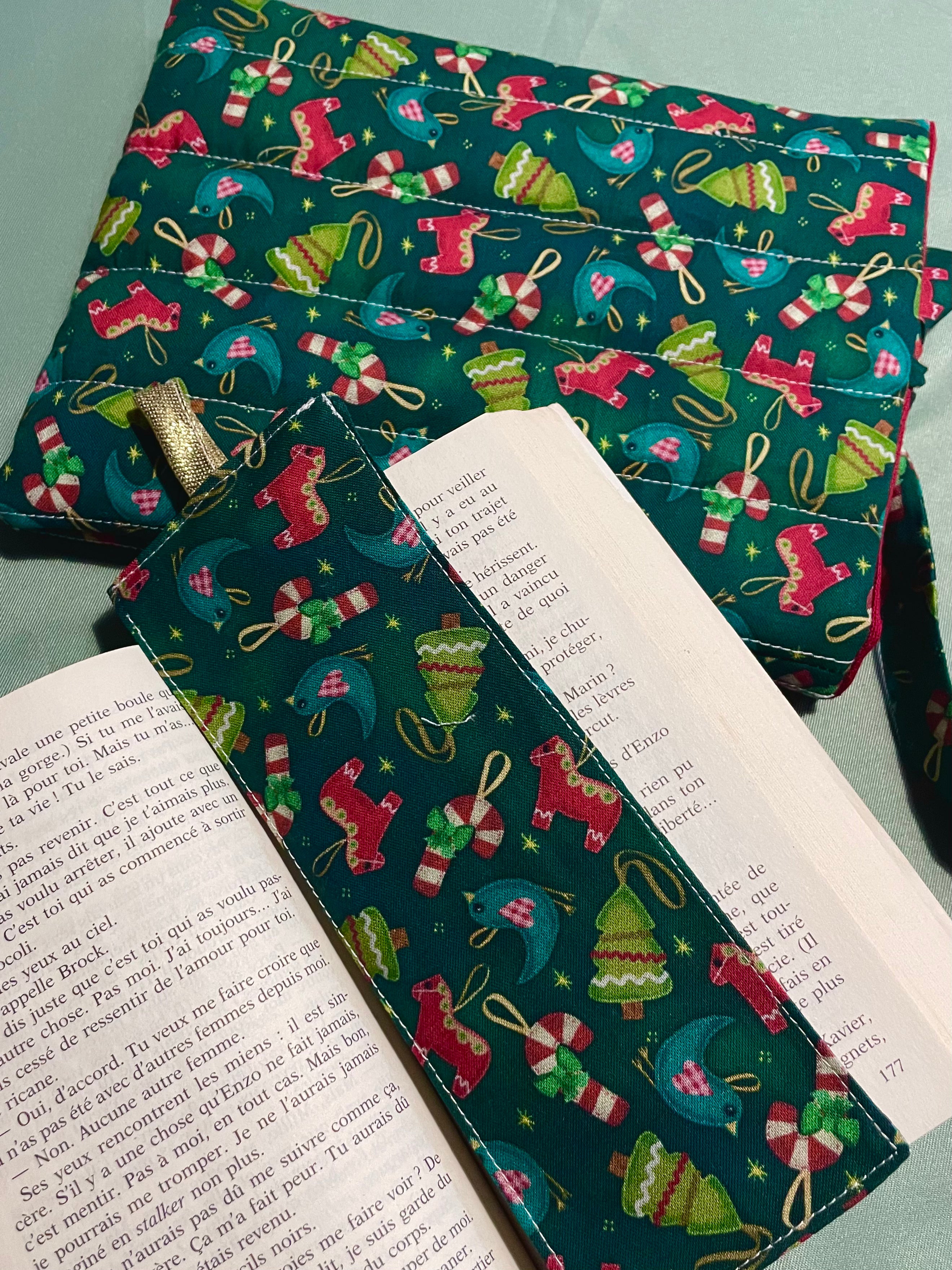 Housse de livre Noël