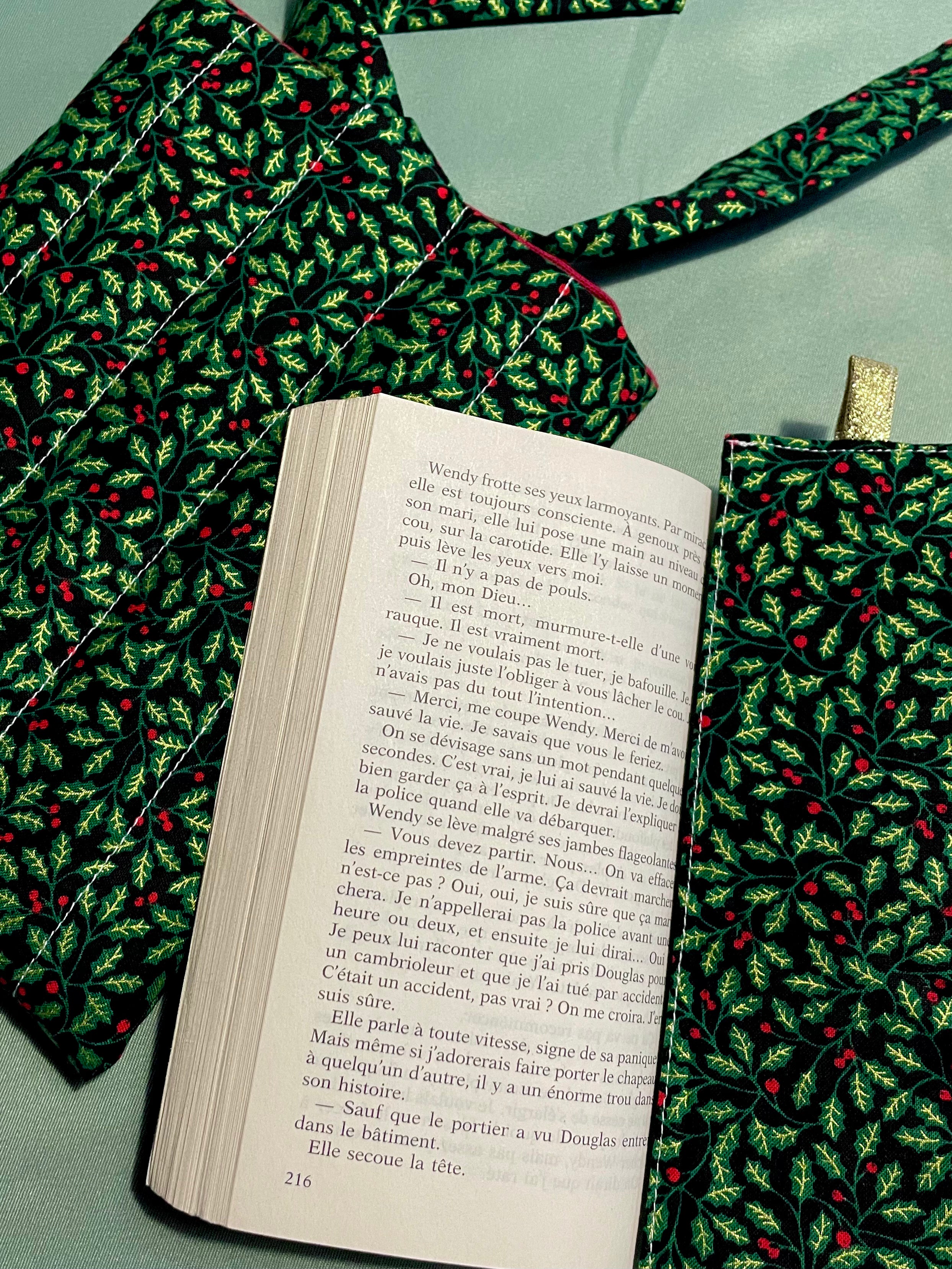 Housse de livre Noël